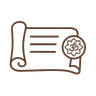 Left scroll